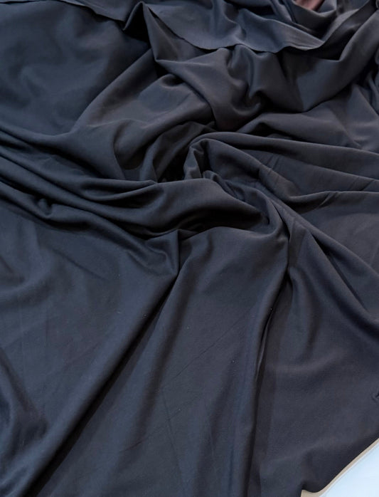 Malha de viscose Preto - R$ 49,90/metro