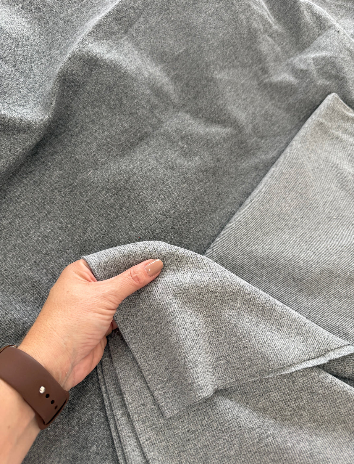 Ribana Cinza Mescla - R$ 49,90/metro  atenção produto vendido de 20 em 20cm