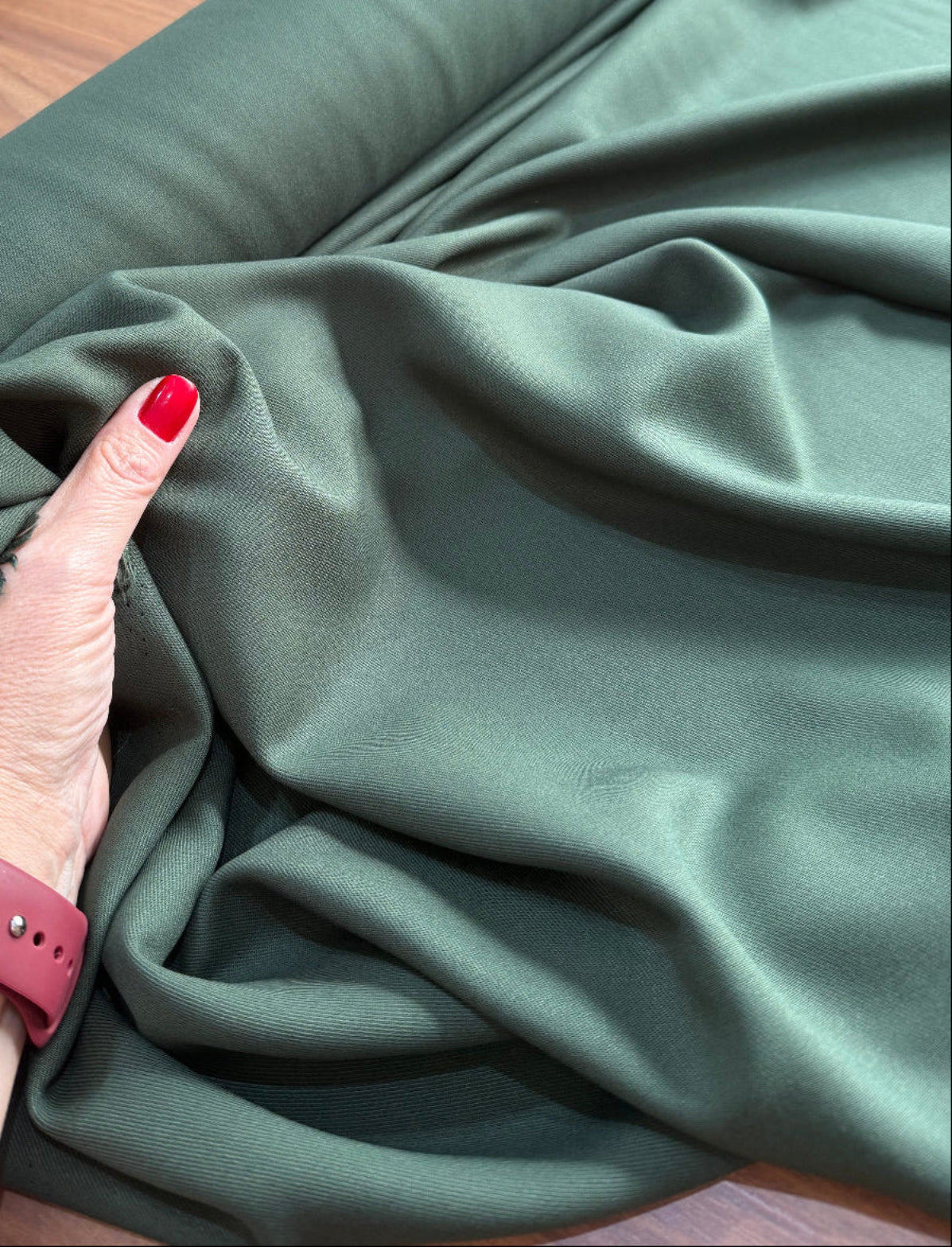 Viscose Cridélia Verde Musgo