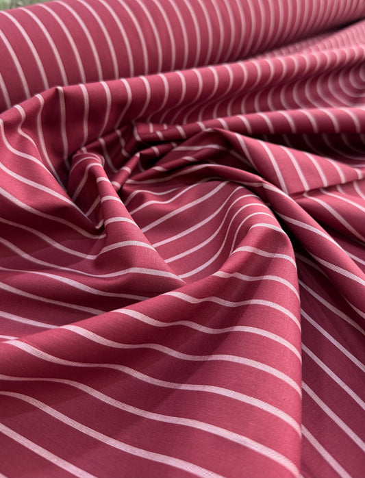 Camisaria 100% algodão Egípcio Vinho/rosa - R$ 59,90