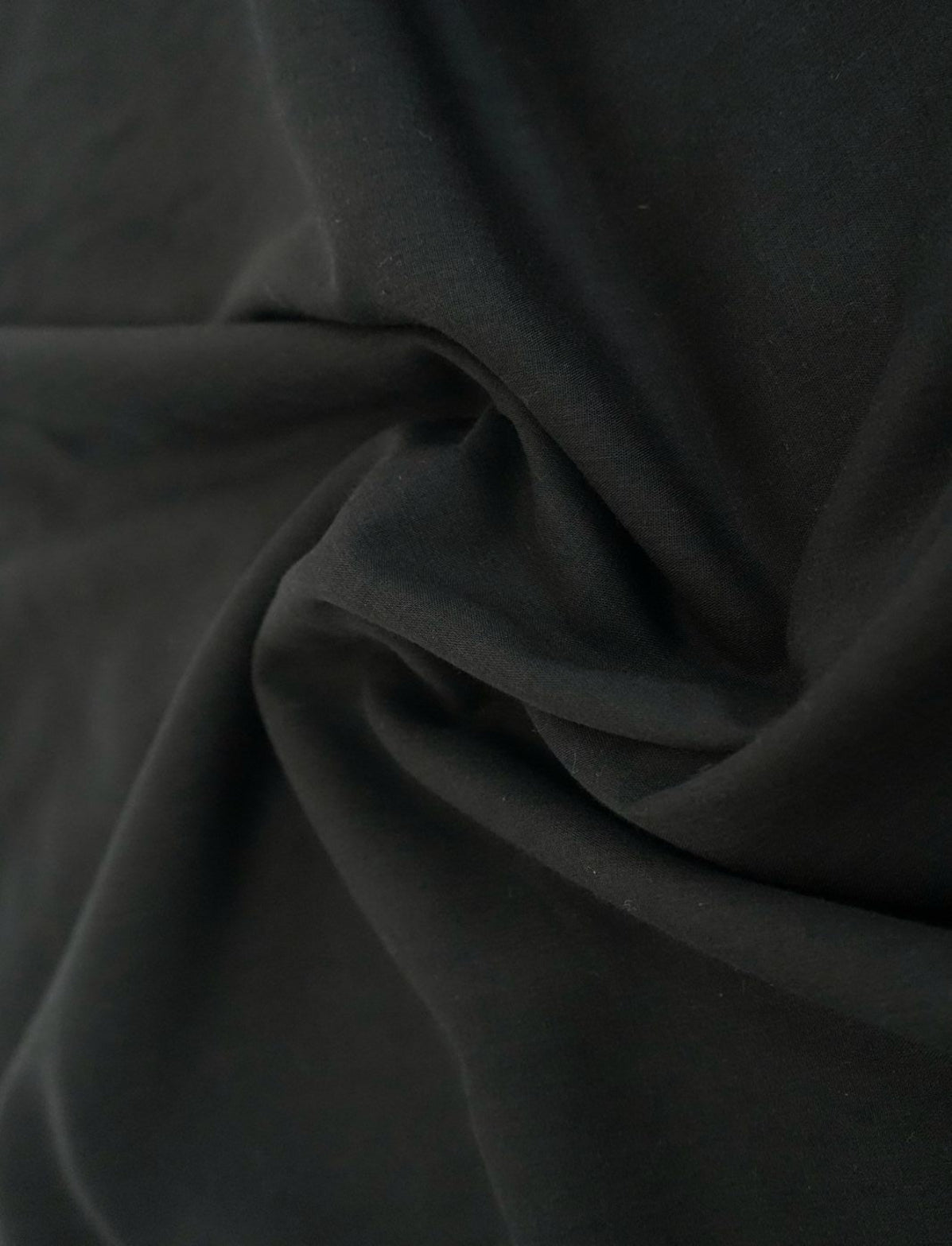 Cambraia de algodão Preto