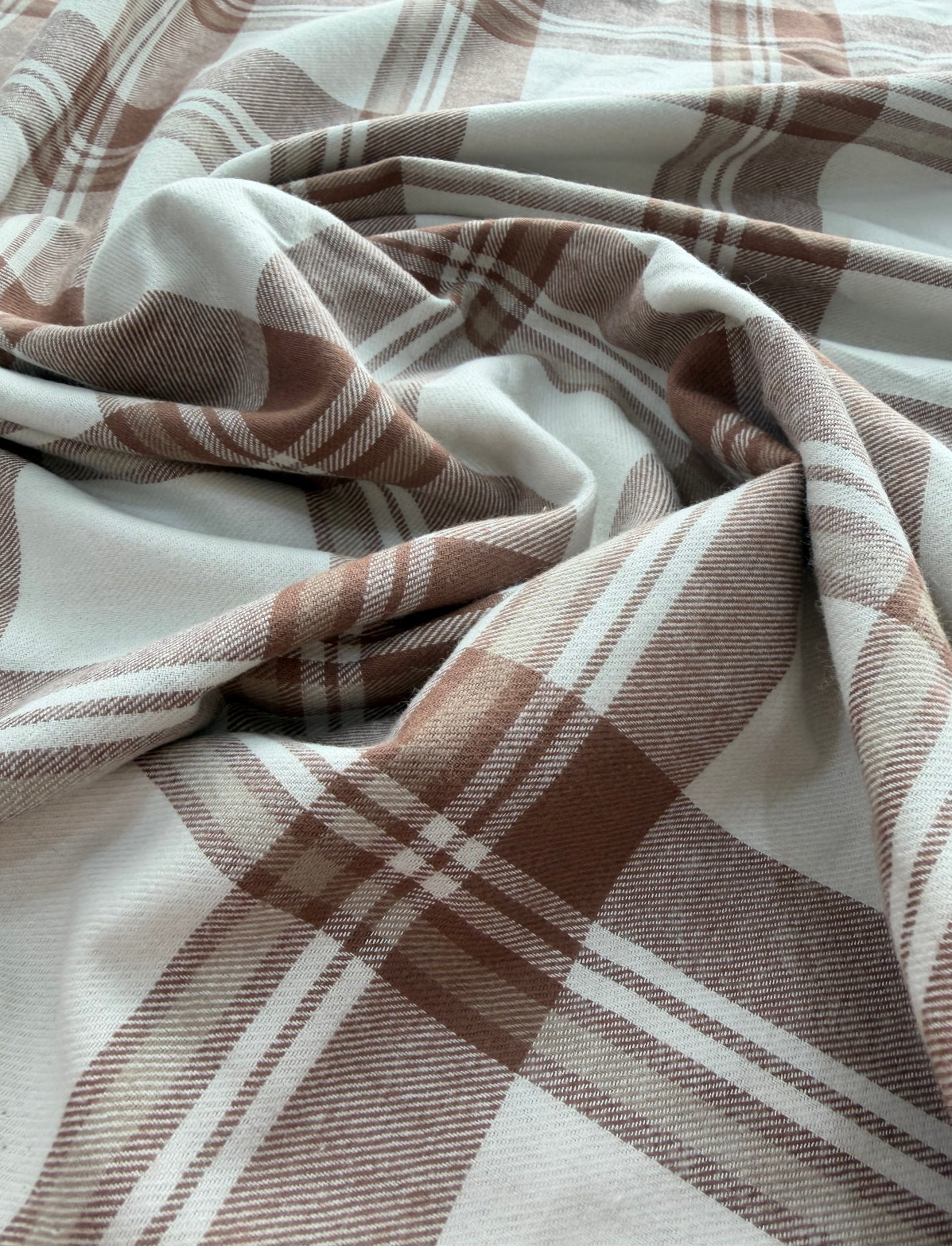 Flanela leve Xadrez - R$ 59,90/metro