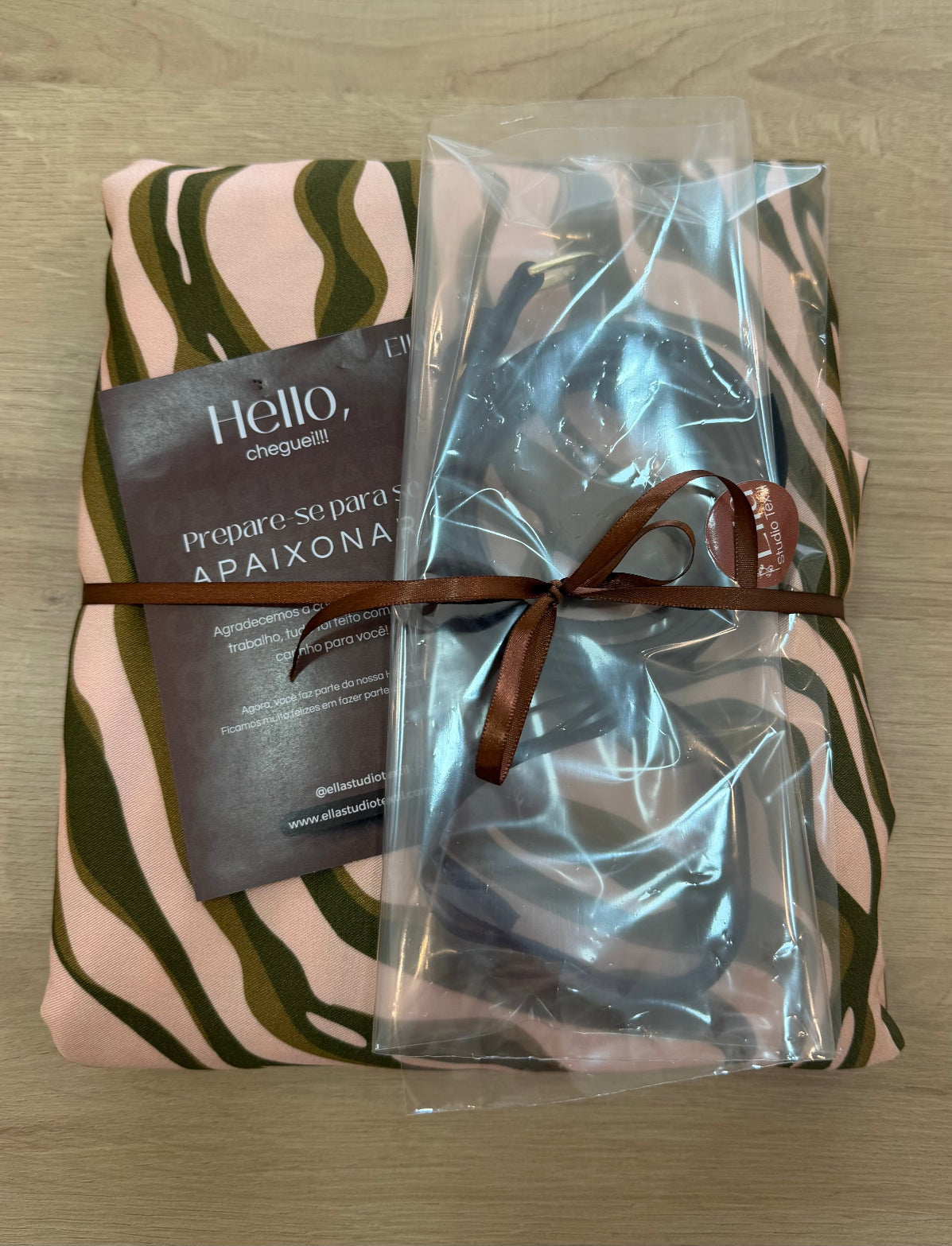 Kit Viscose Ecovero Estampada Macacão Atlas - R$ 199,90