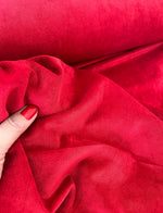 Veludo Cotelê vermelho