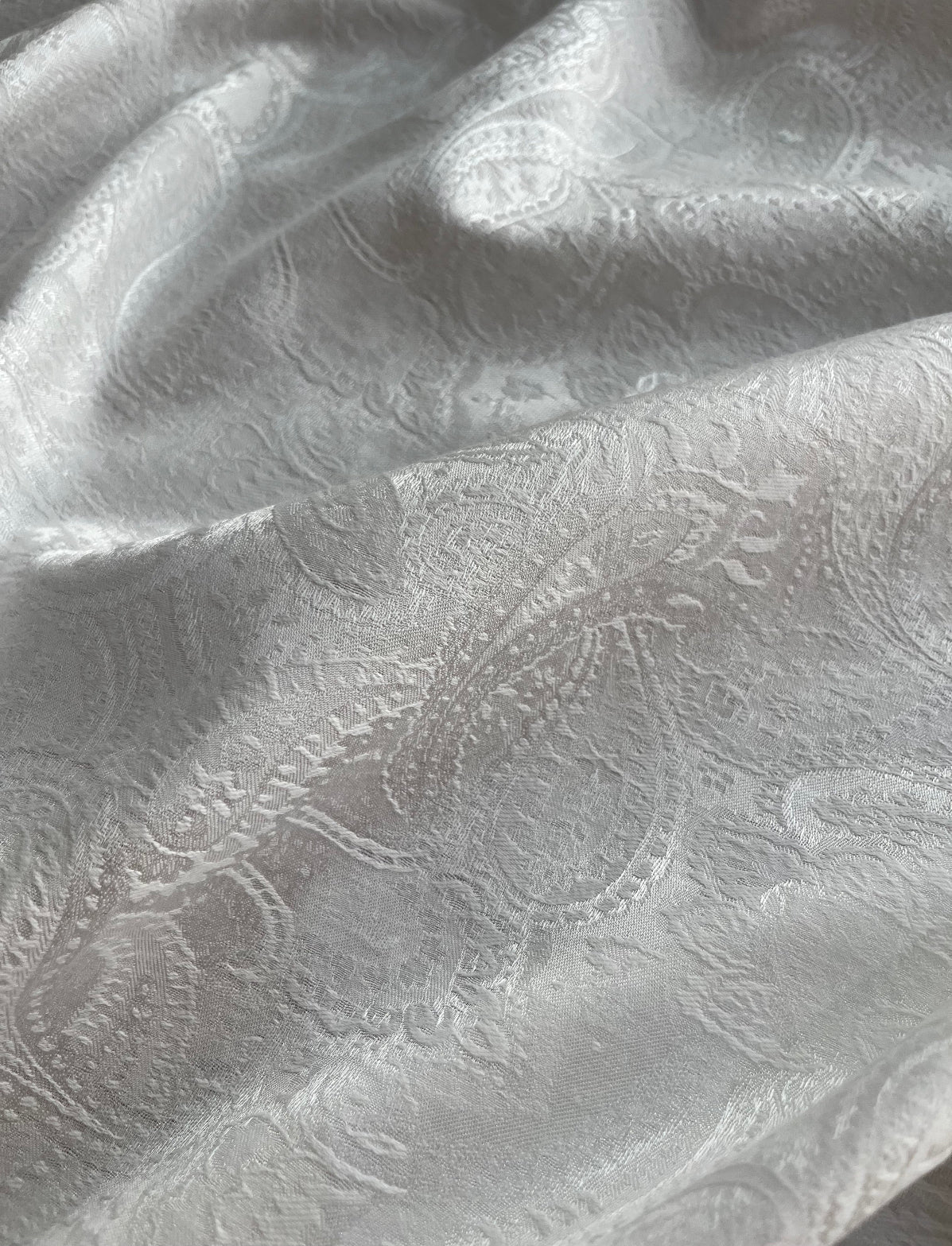 Jacquard Cashmere Branco