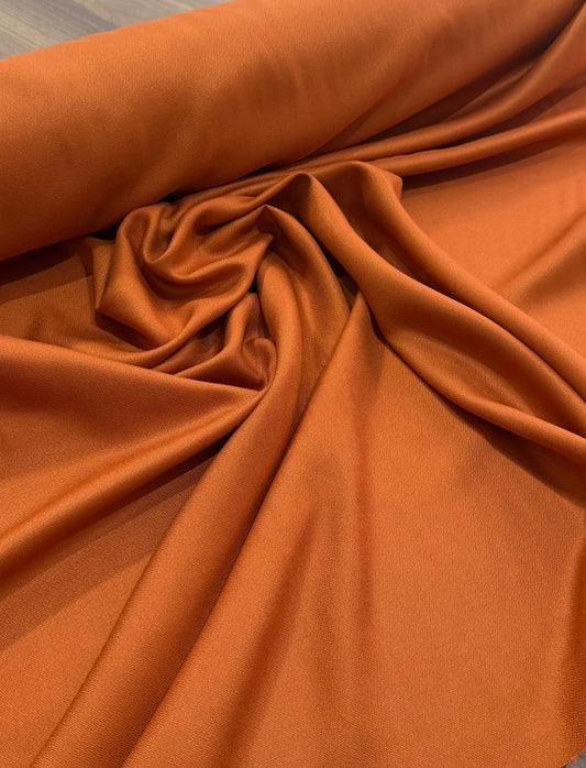 Crepe encorpado Terracota - R$ 39,90/metro