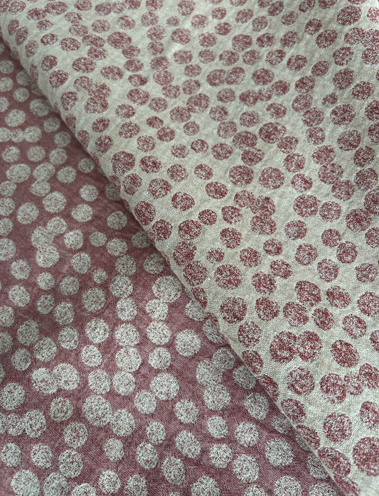 Jacquard Poá Vinho - R$ 79,90/metro