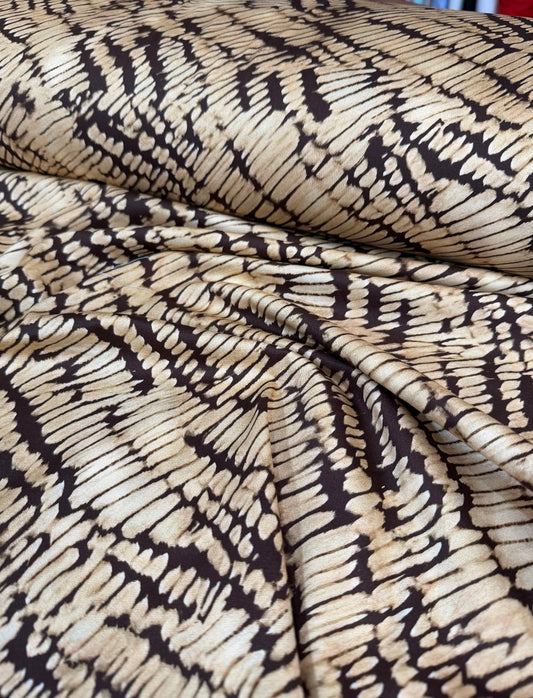 Sarja leve Estampada com elastano - R$ 59,90/metro