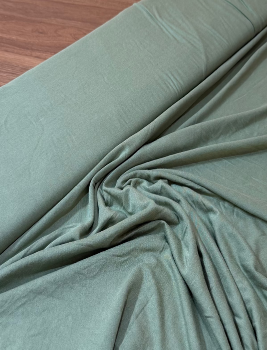 Malha de viscose MVS Verde Tomilho - R$ 49,90/metro