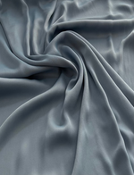 Viscose acetinada encorpada Azul Vintage