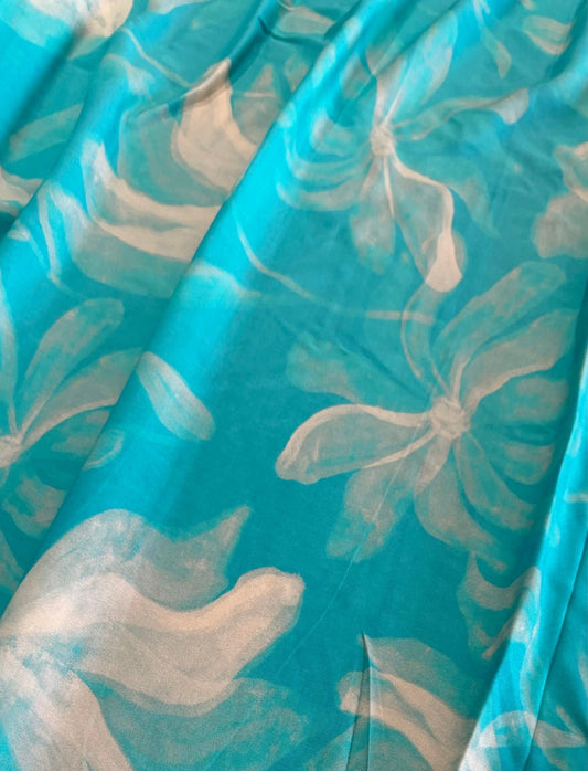 Banca 2- Viscose Estampada azul