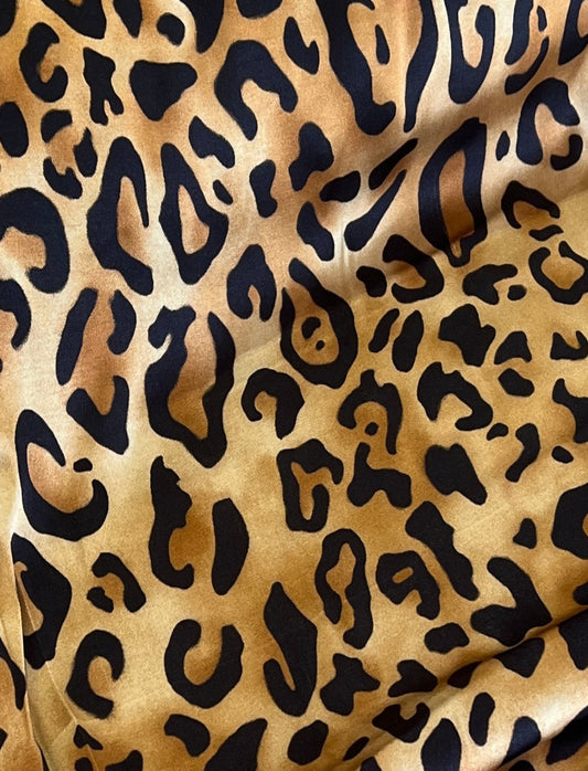 Banca 3 - Viscose acetinada animal print