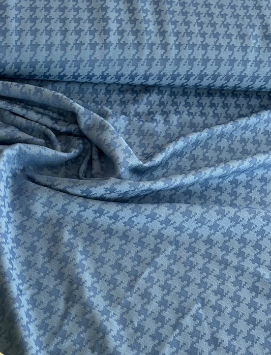 Banca 5 - Alfaiataria Jacquard azul