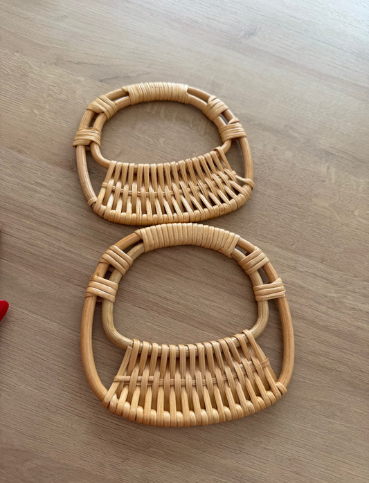 Alça madeira para bolsas - R$ 60,00