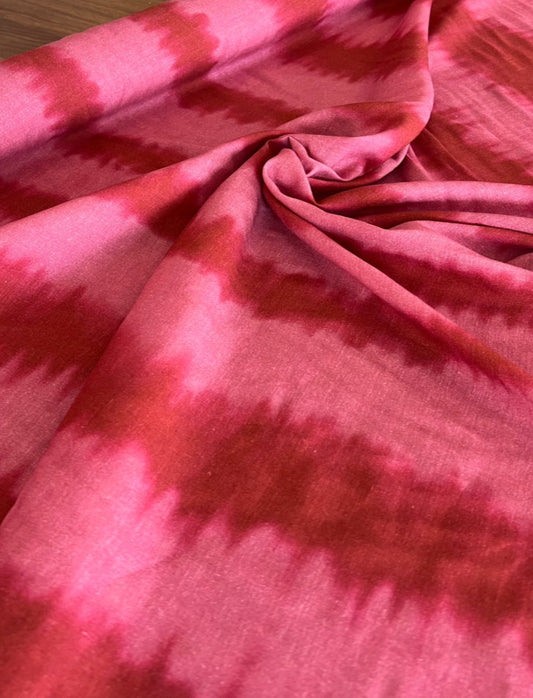 Viscolinho com algodão e Modal Estampa Tie-dye exclusivo - R$ 59,90/Metro