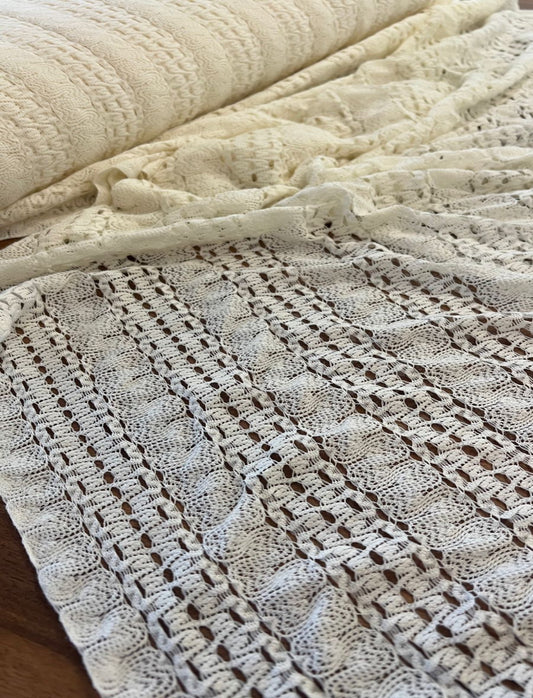 Renda crochê Off - R$ 29,90/metro