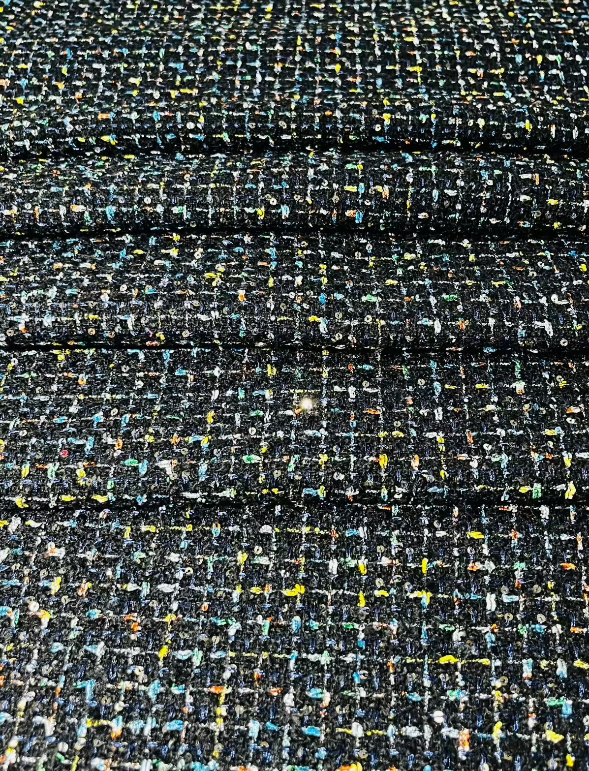 Tweed Preto Colors - R$ 89,90/Metro